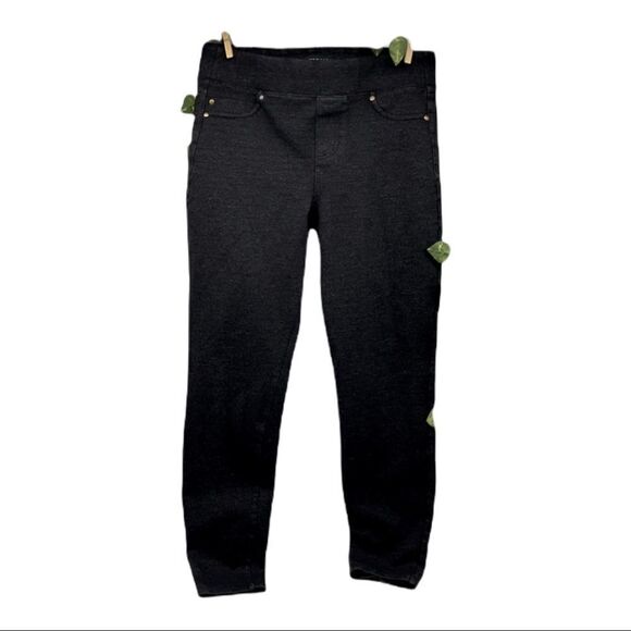 Liverpool Charcoal Black Pull on Pants Size 6 - Picture 1 of 14